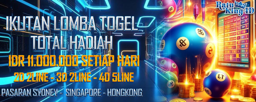 LOMBA TOGEL 2D 2LINE, 3D 2LINE & 4D 5LINE SDY SGP